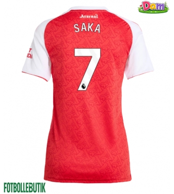 Arsenal Bukayo Saka #7 Hemmatröja Kvinnor 2025-26 Kortärmad